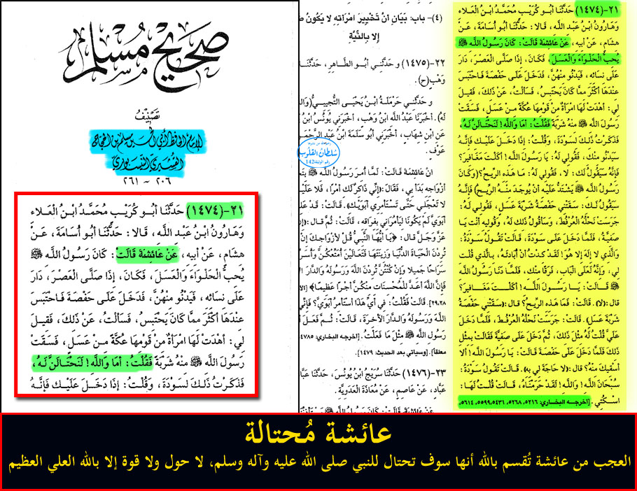 نزل بعائشة رجلا ان طُوبَى لِلْغُرَبَاءِ